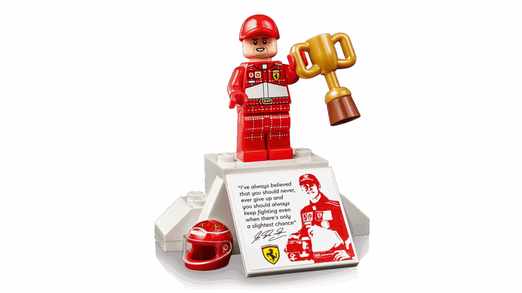 LEGO Icons 11375 Ferrari F2004 a Michael Schumacher