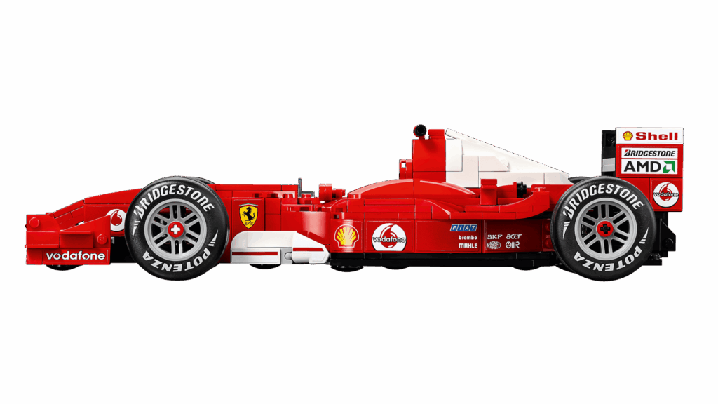LEGO Icons 11375 Ferrari F2004 a Michael Schumacher