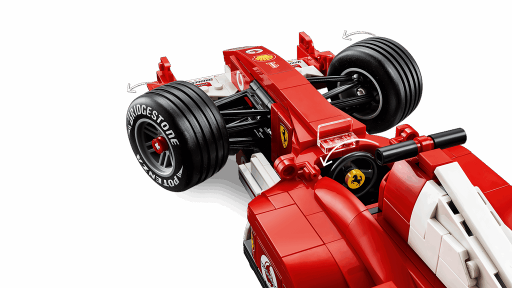 LEGO Icons 11375 Ferrari F2004 a Michael Schumacher
