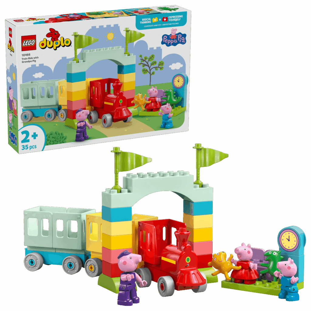 LEGO® Duplo 10466 Jazda vláčikom so starým otcom