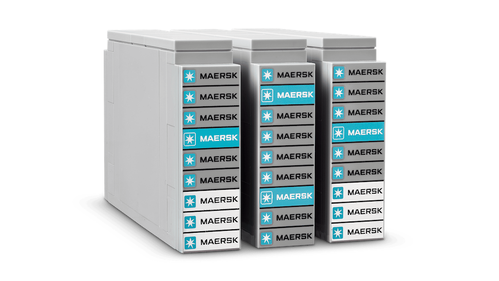 LEGO 40955 Dvojpalivové kontajnerové plavidlo Maersk