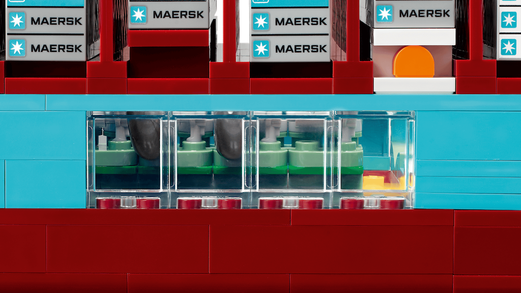 LEGO 40955 Dvojpalivové kontajnerové plavidlo Maersk
