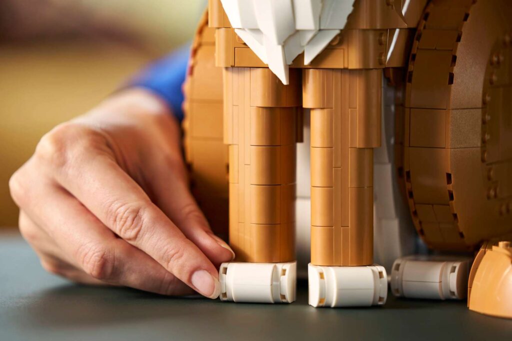 LEGO Ideas 21376 Oranžová mačka