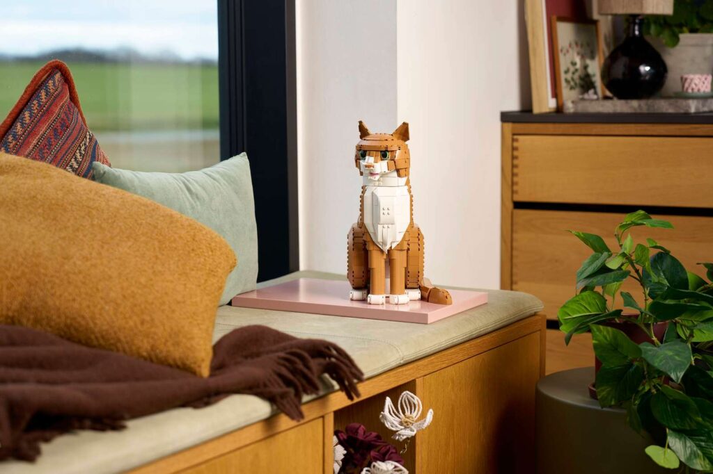 LEGO Ideas 21376 Oranžová mačka