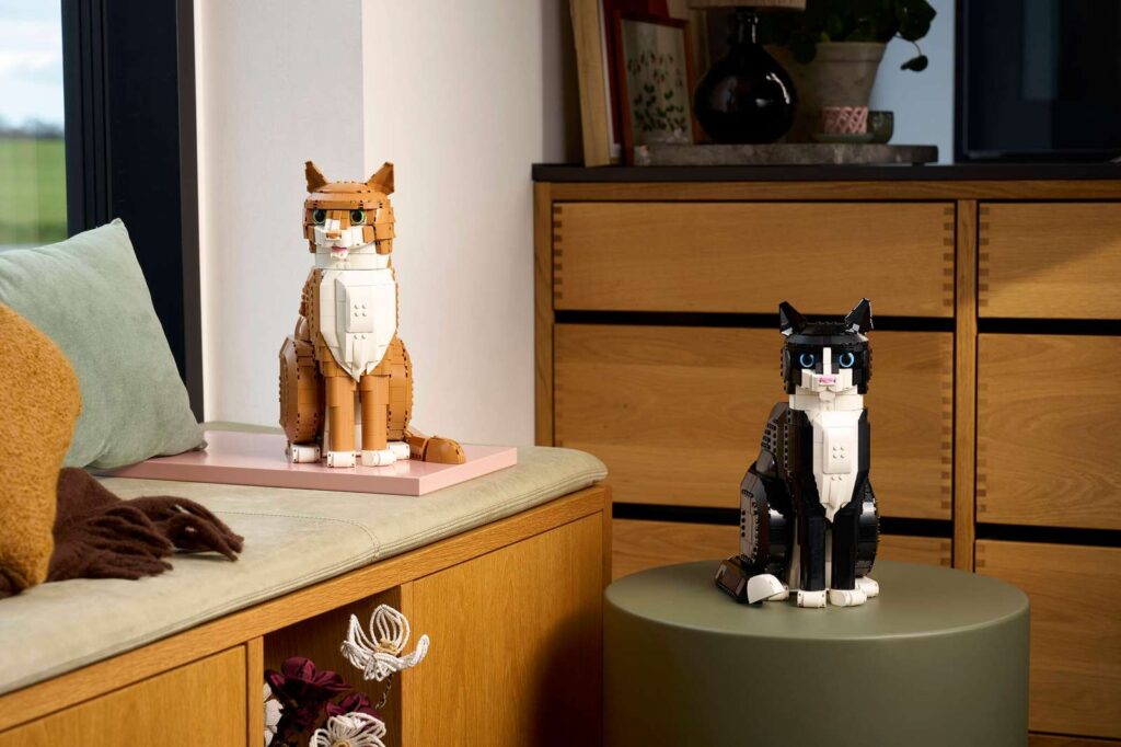 LEGO Ideas 21376 Oranžová mačka