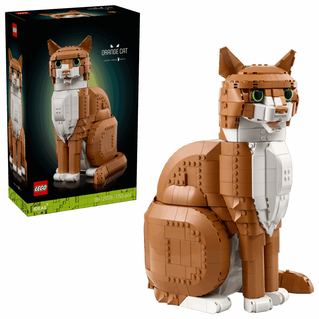 LEGO Ideas 21376 Oranžová mačka