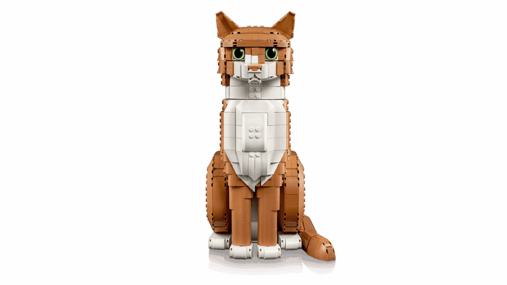 LEGO Ideas 21376 Oranžová mačka