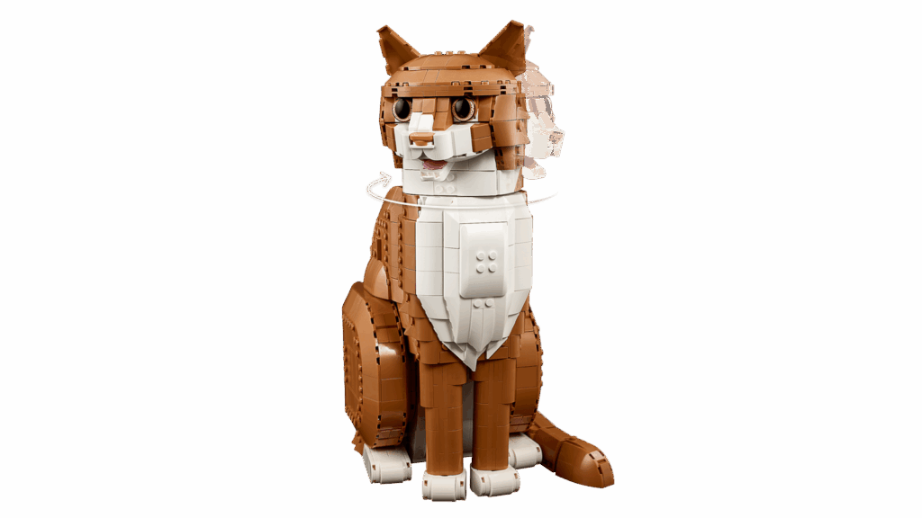 LEGO Ideas 21376 Oranžová mačka