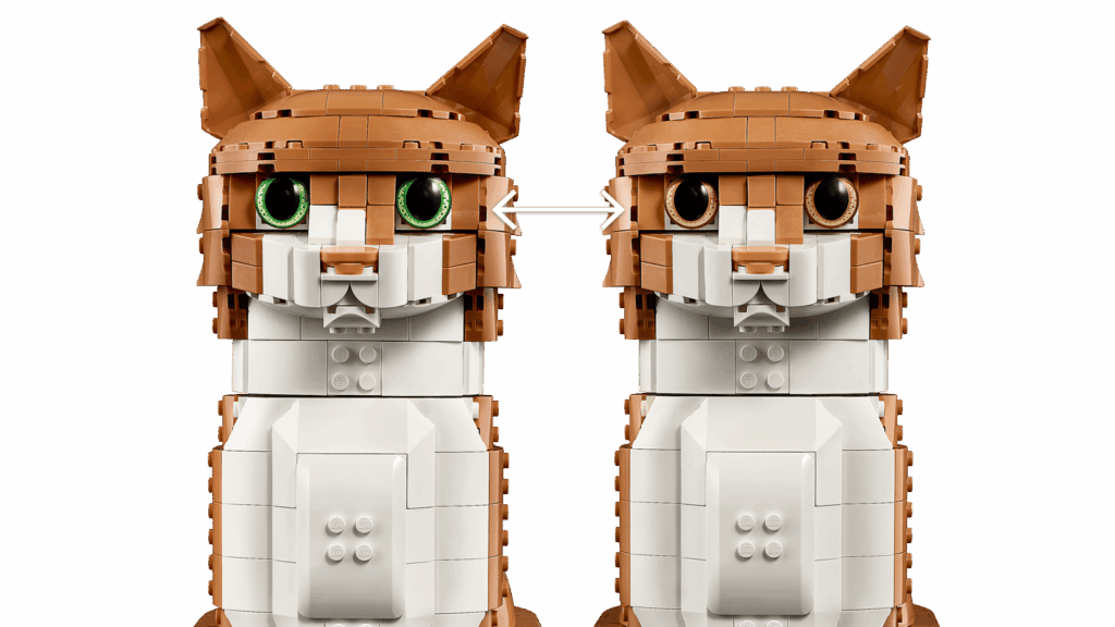 LEGO Ideas 21376 Oranžová mačka