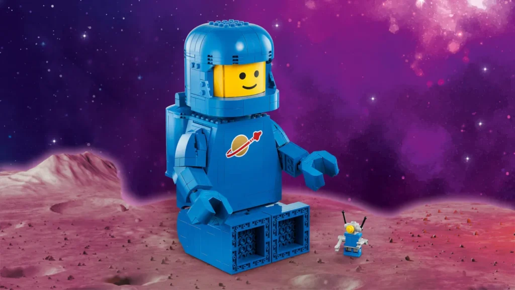 LEGO 40921 Minifigúrka: Zväčšený modrý astronaut