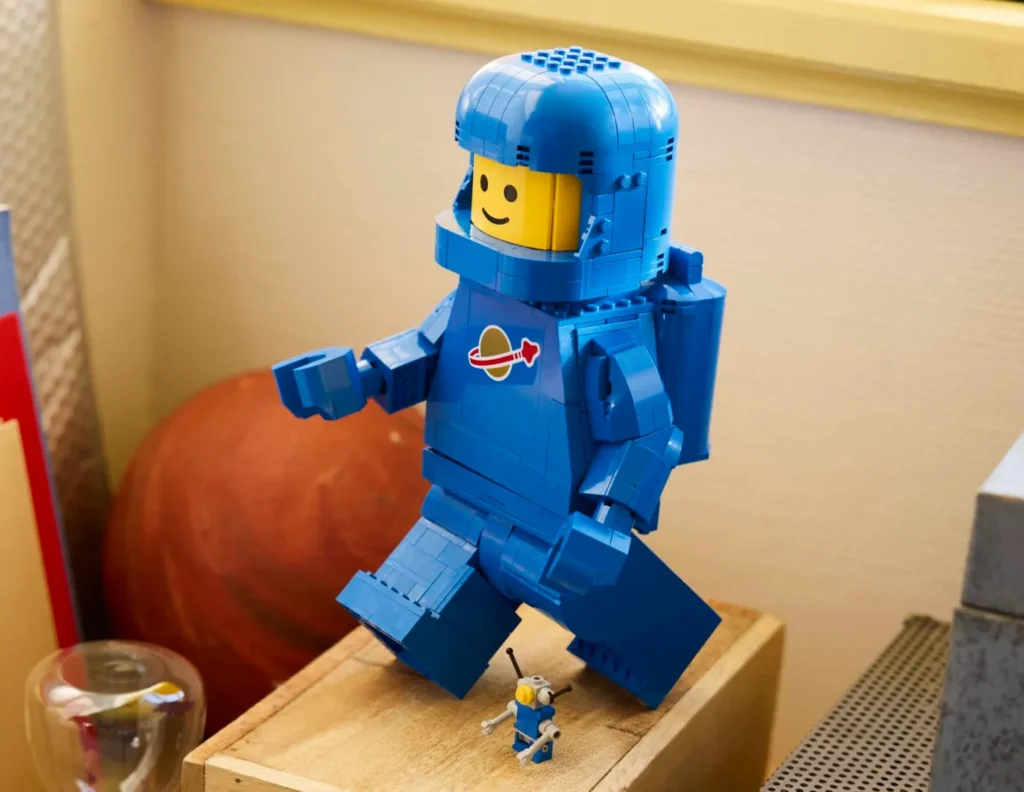 LEGO 40921 Minifigúrka: Zväčšený modrý astronaut