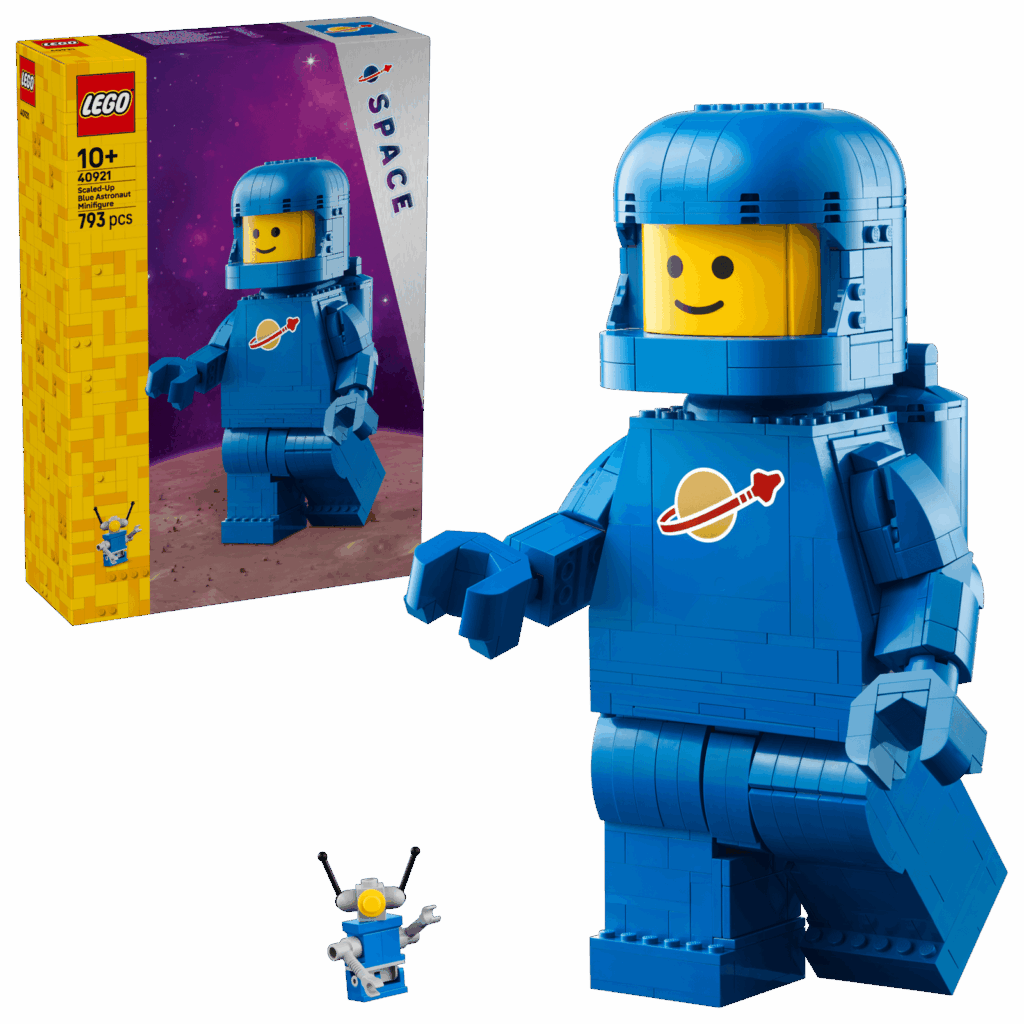 LEGO® 40921 Minifigúrka: Zväčšený modrý astronaut – Marec 2026