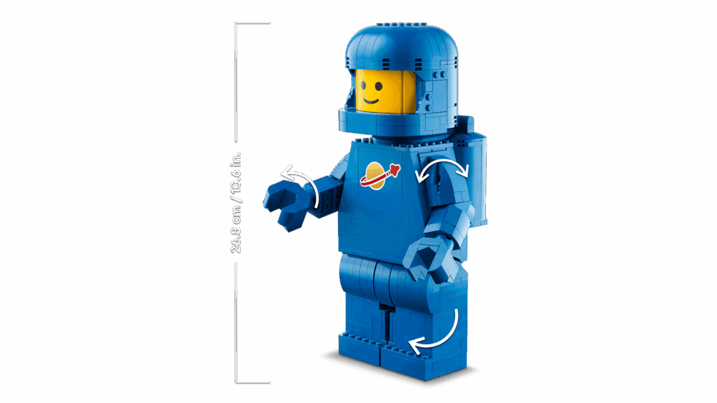 LEGO 40921 Minifigúrka: Zväčšený modrý astronaut