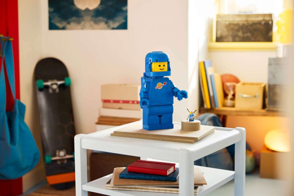 LEGO 40921 Minifigúrka: Zväčšený modrý astronaut