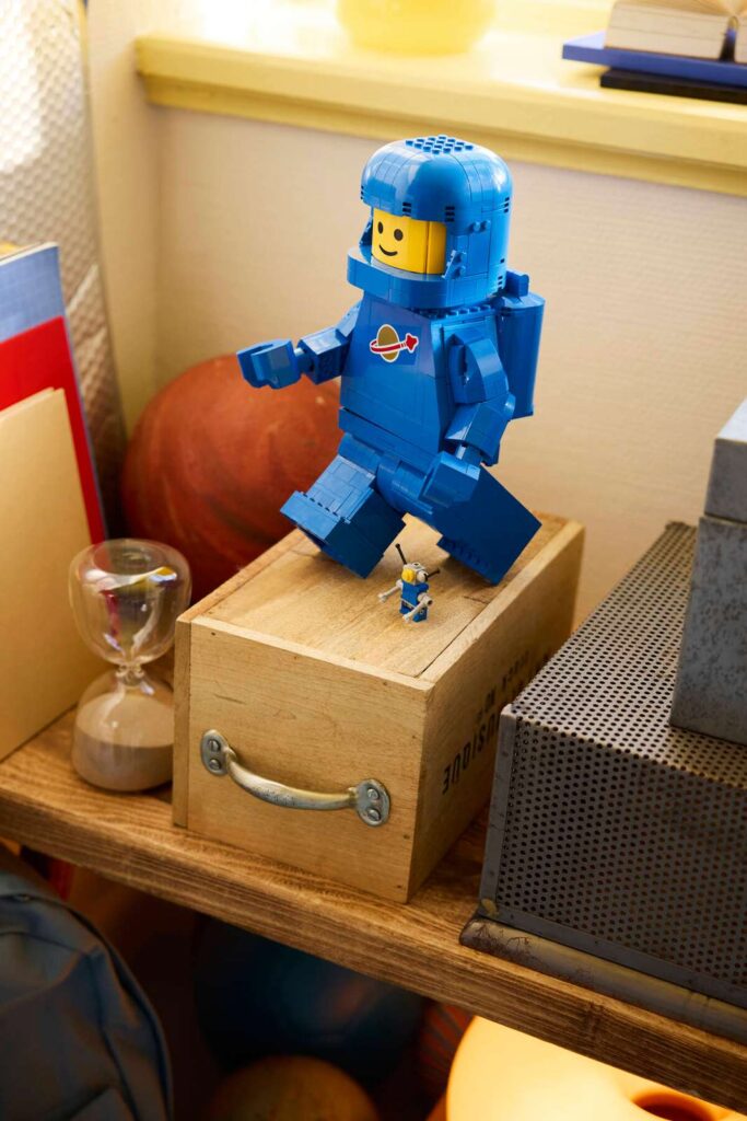 LEGO 40921 Minifigúrka: Zväčšený modrý astronaut