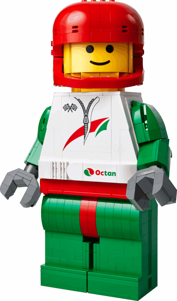 LEGO 40819 Zväčšená minifigúrka pretekára