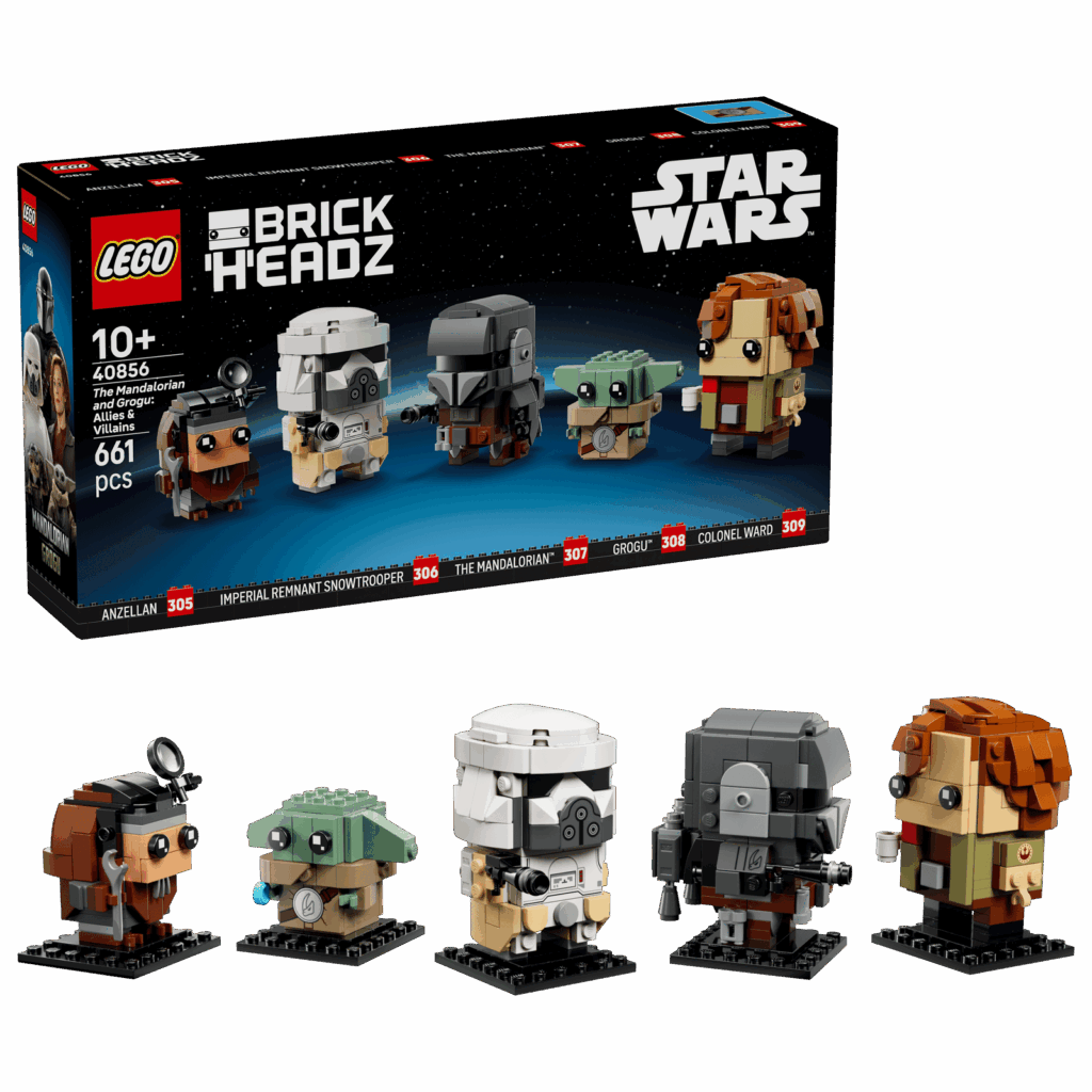 LEGO® Star Wars 40856 Mandalorian a Grogu: Spojenci a zloduchovia