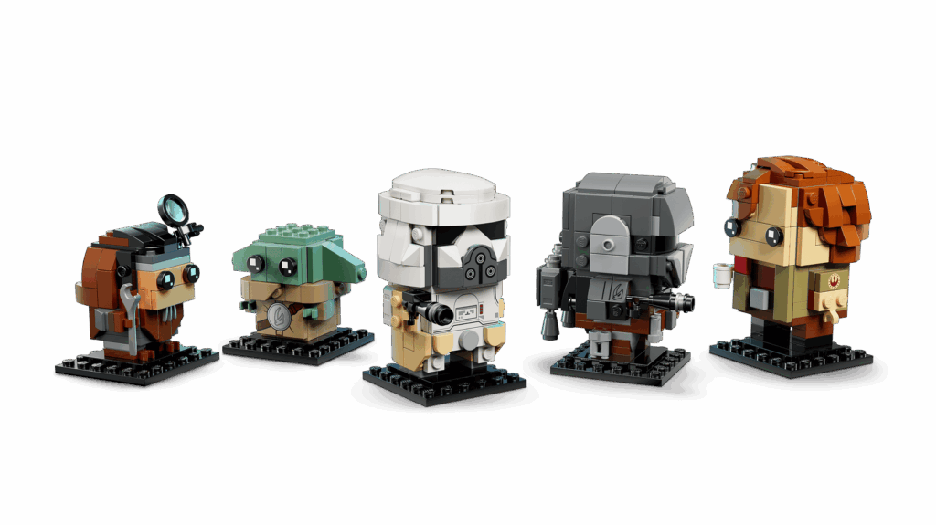 LEGO® Star Wars 40856 Mandalorian a Grogu: Spojenci a zloduchovia