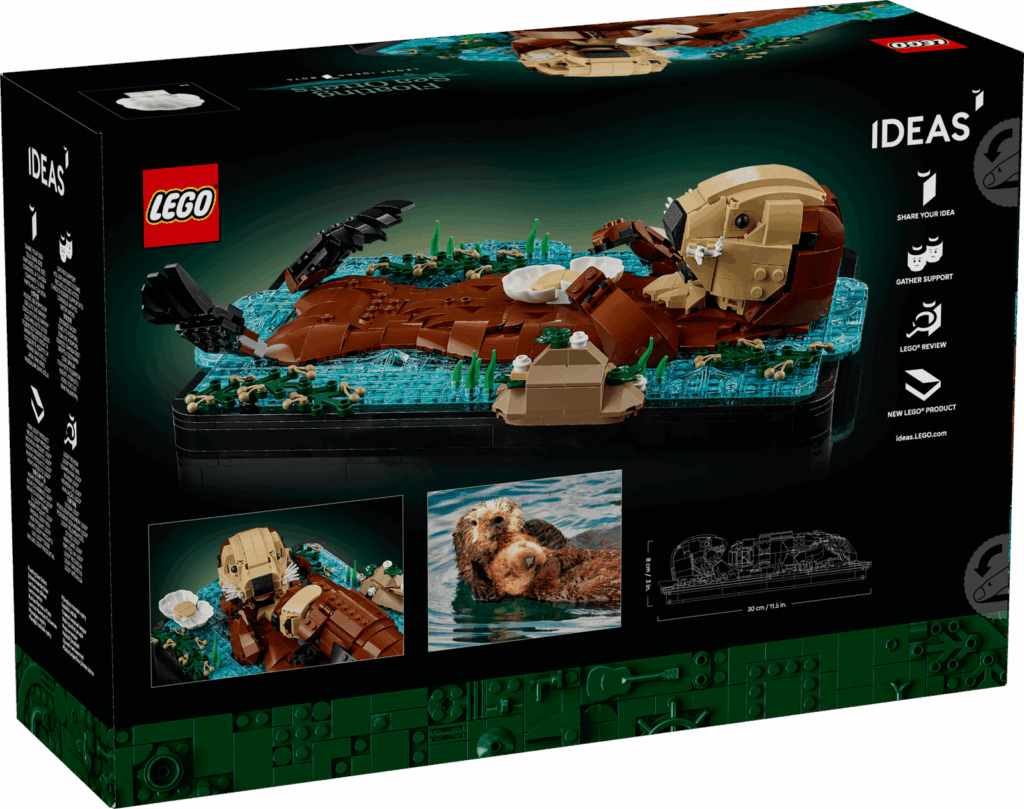 LEGO Ideas 21366 Plávajúce morské vydry