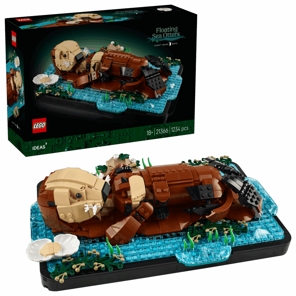 LEGO® Ideas 21366 Plávajúce morské vydry