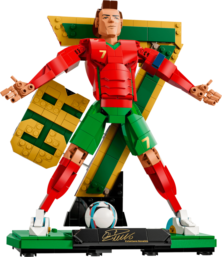 LEGO Editions 43016 Cristiano Ronaldo – Futbalová legenda
