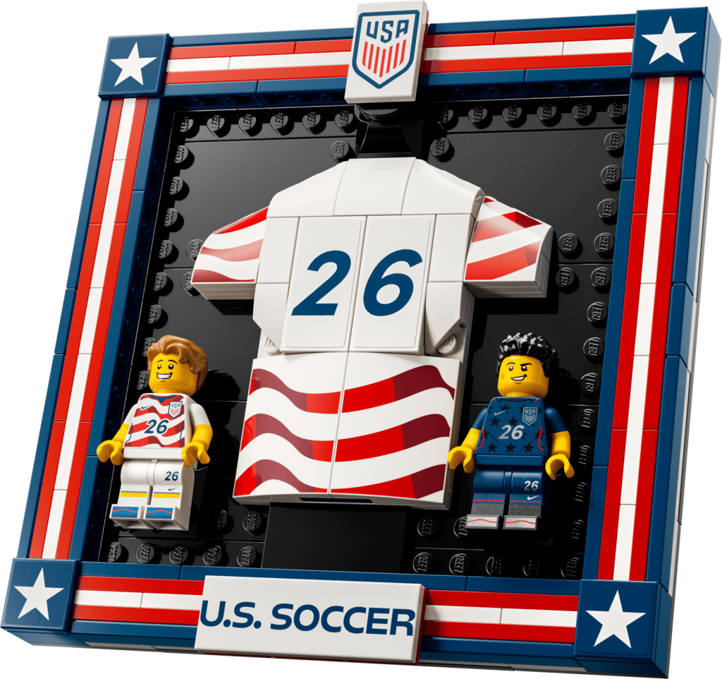 LEGO Editions 43033 Dres národného futbalového mužstva USA 2026
