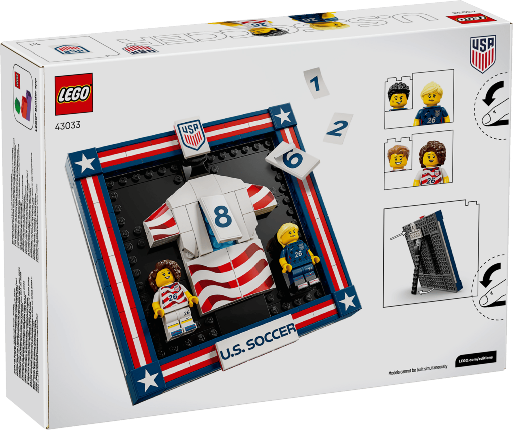 LEGO Editions 43033 Dres národného futbalového mužstva USA 2026