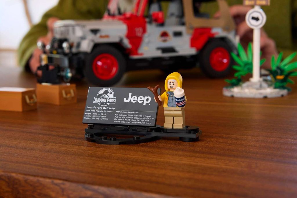 LEGO Jurský svet 77984 Jurassic Park Jeep Wrangler