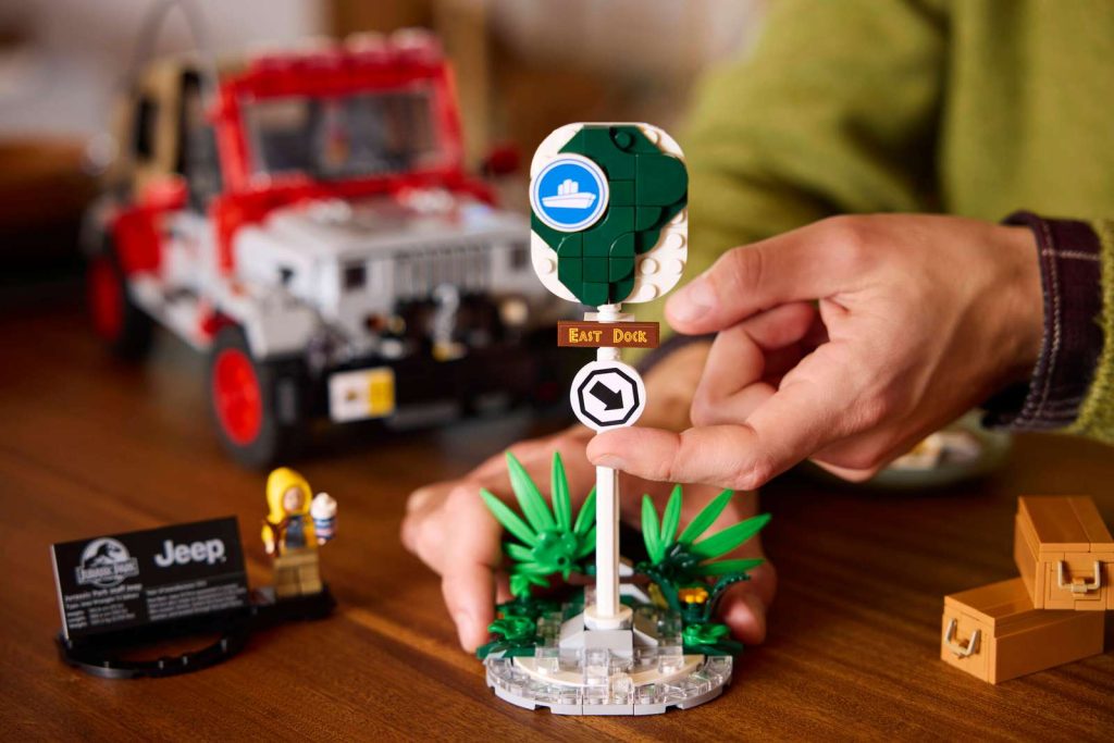 LEGO Jurský svet 77984 Jurassic Park Jeep Wrangler