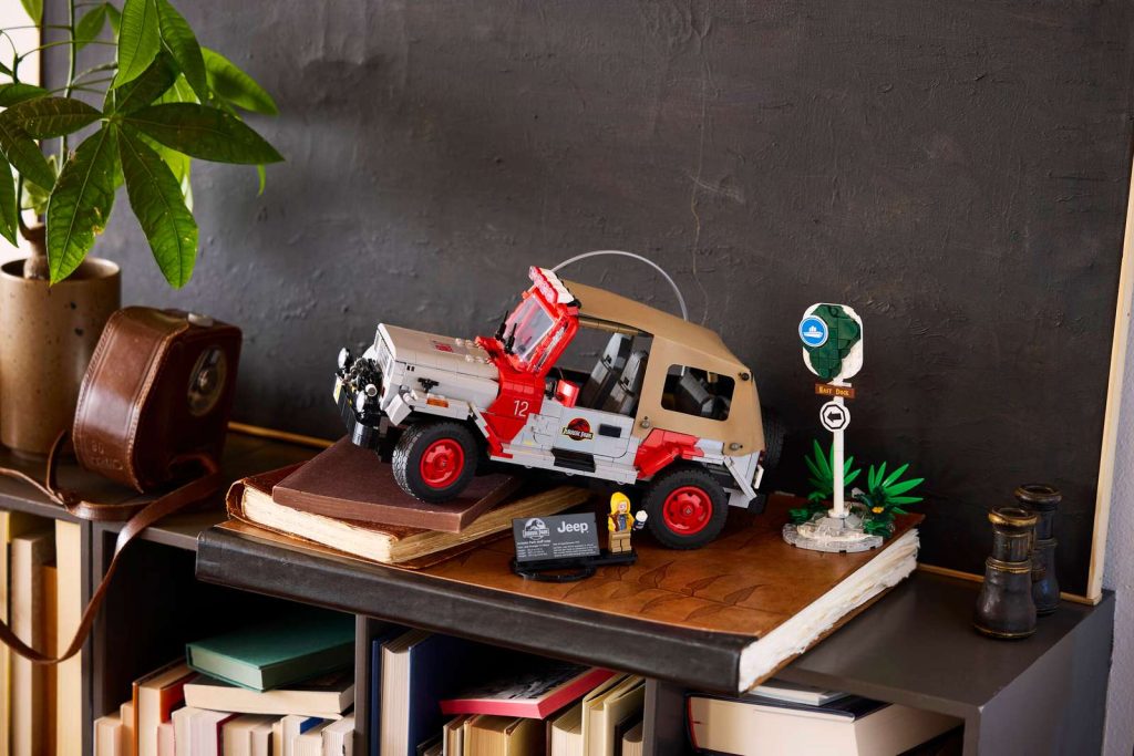 LEGO Jurský svet 77984 Jurassic Park Jeep Wrangler