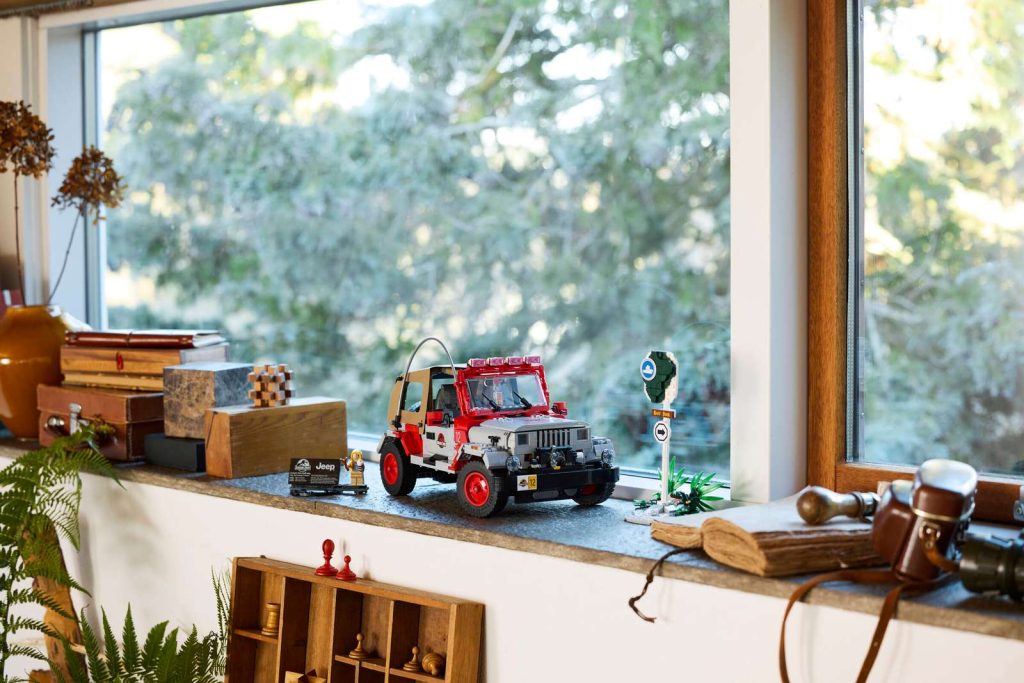 LEGO Jurský svet 77984 Jurassic Park Jeep Wrangler