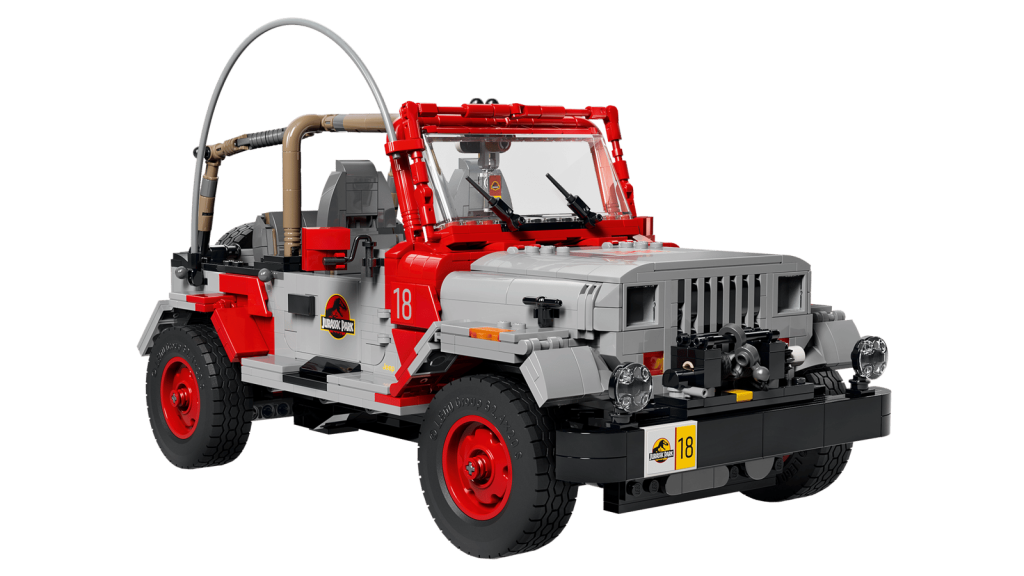 LEGO Jurský svet 77984 Jurassic Park Jeep Wrangler