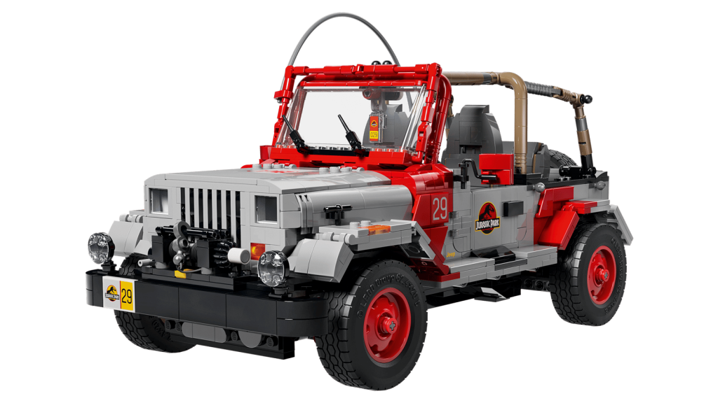 LEGO Jurský svet 77984 Jurassic Park Jeep Wrangler