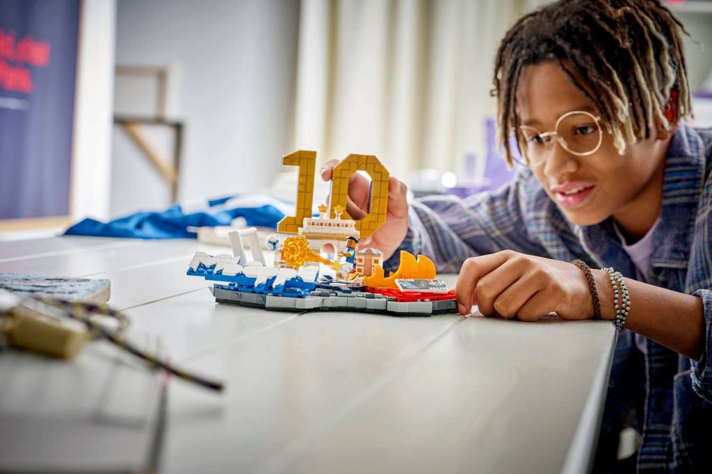 LEGO Editions 43013 Kylian Mbappé – Hviezdne momenty futbalu