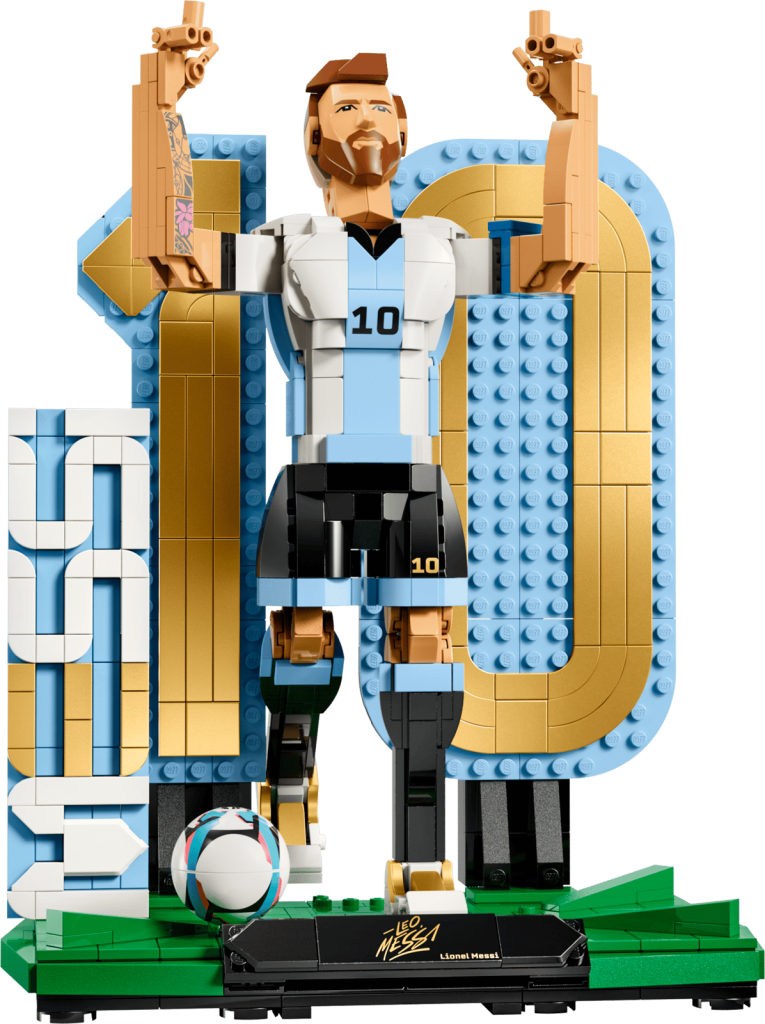 LEGO Editions 43015 Lionel Messi – Futbalová legenda