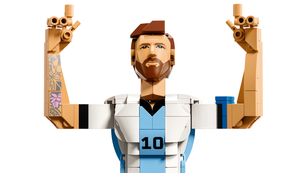 LEGO Editions 43015 Lionel Messi – Futbalová legenda