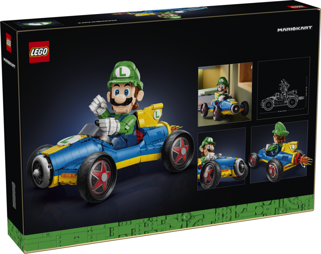 LEGO Super Mario 72050 Mario Kart – Luigi a Mach 8