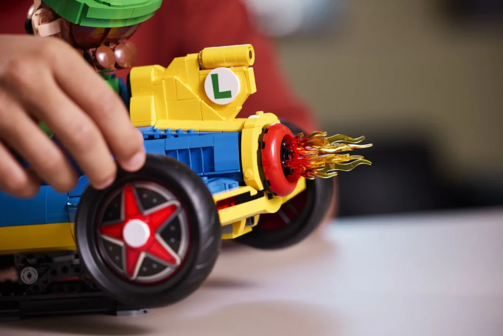 LEGO Super Mario 72050 Mario Kart – Luigi a Mach 8