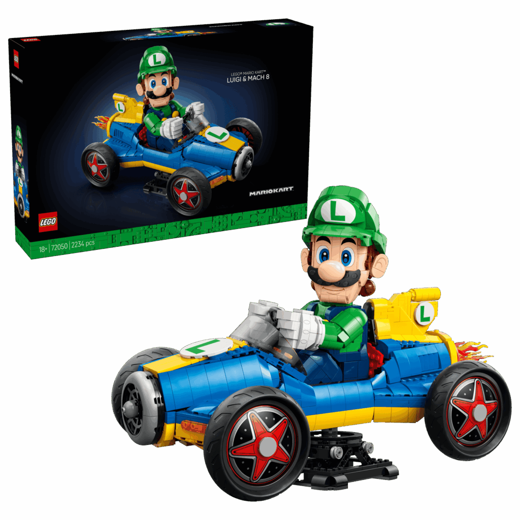 LEGO Super Mario 72050 Mario Kart – Luigi a Mach 8