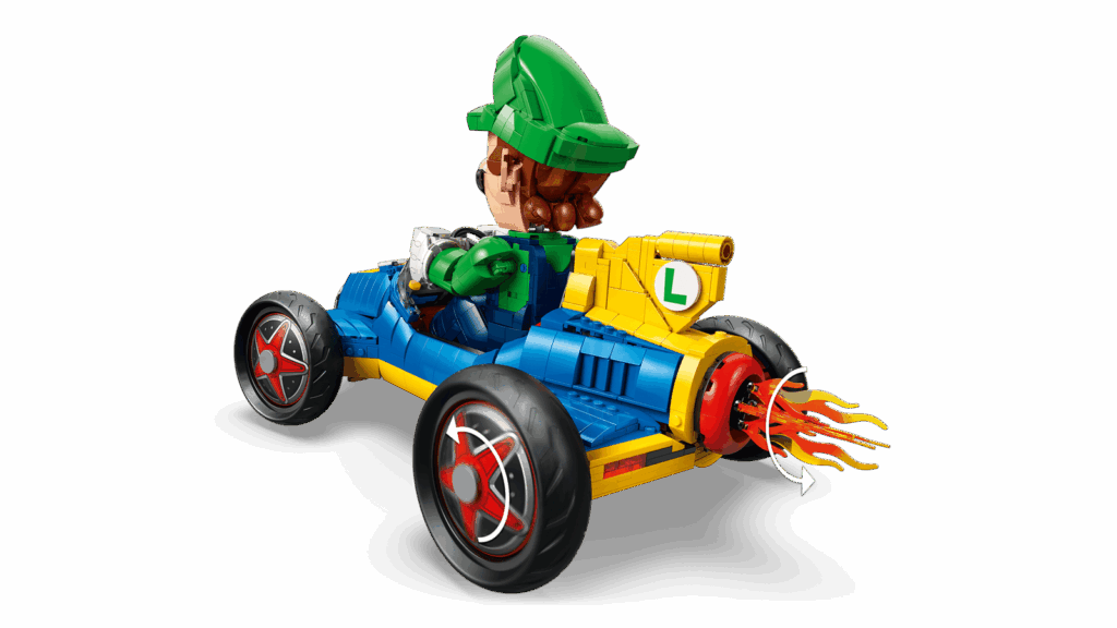 LEGO Super Mario 72050 Mario Kart – Luigi a Mach 8