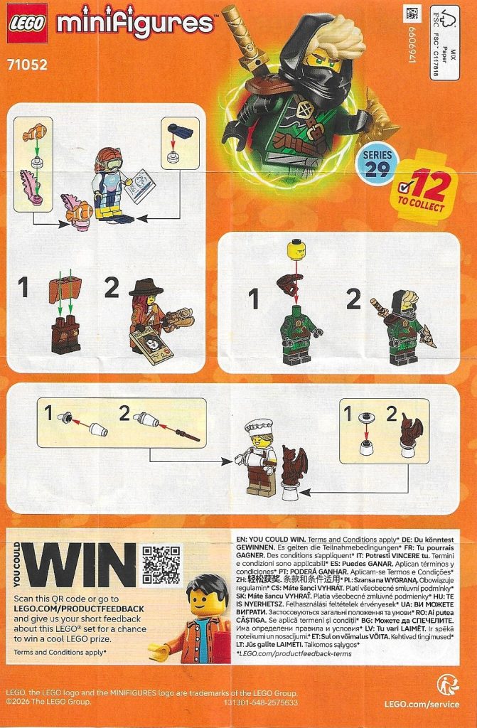 LEGO Minifigúrky séria 29