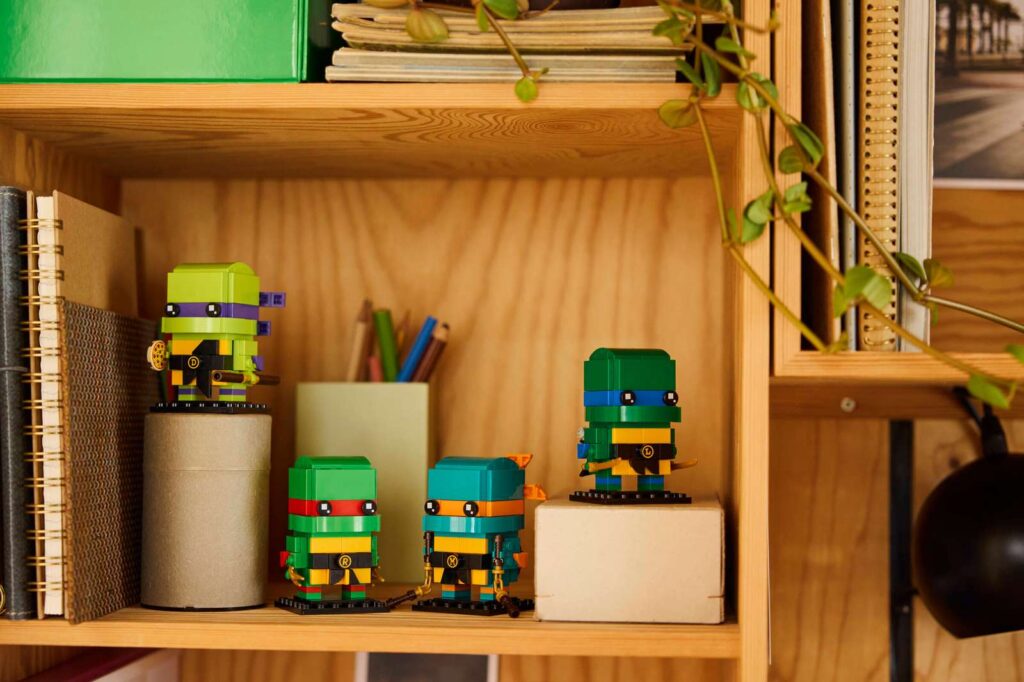 LEGO BrickHeadz 40878 Figúrky – Mladé ninja korytnačky