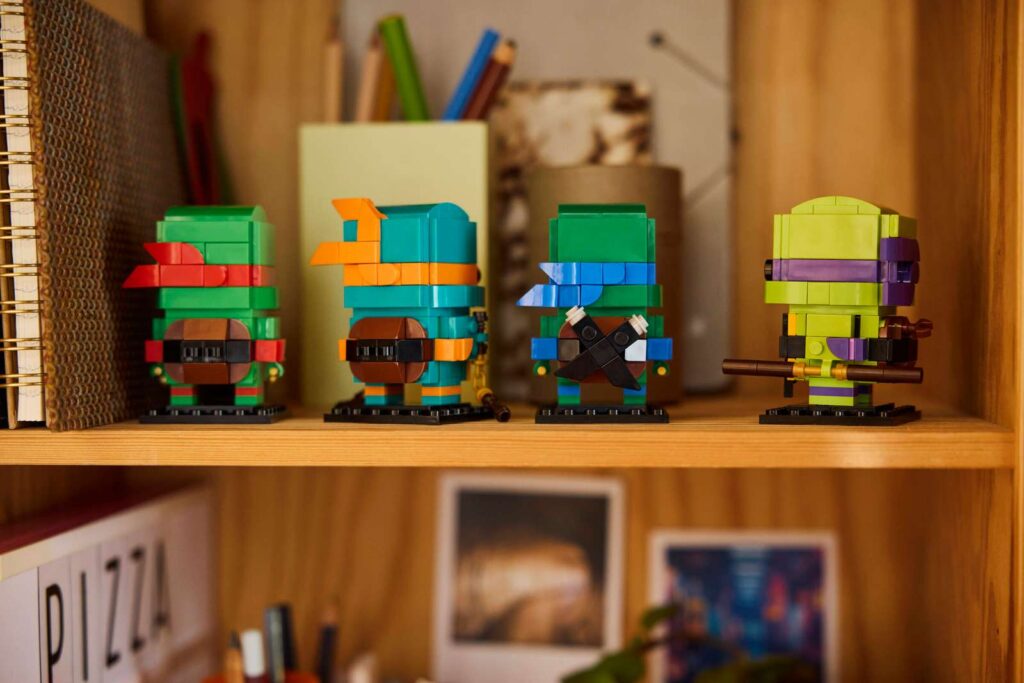 LEGO BrickHeadz 40878 Figúrky – Mladé ninja korytnačky