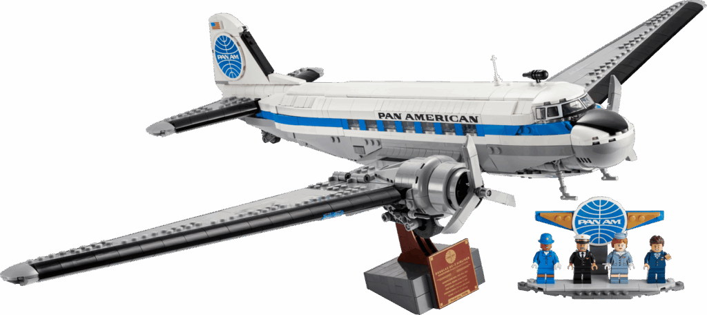 LEGO Icons 11378 Lietadlo Douglas DC-3 PAN AM
