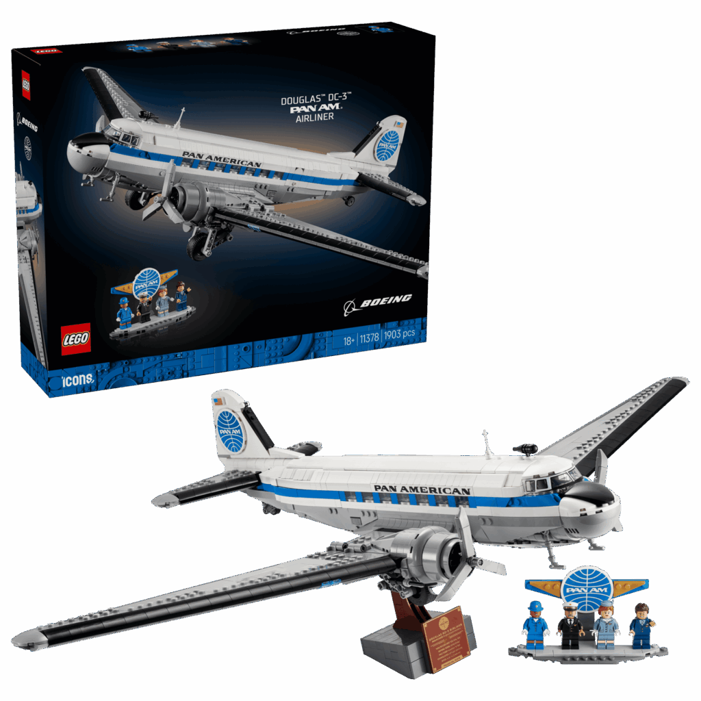 LEGO Icons 11378 Lietadlo Douglas DC-3 PAN AM
