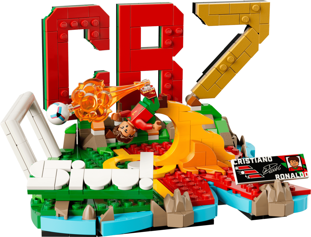 LEGO Editions 43012 Cristiano Ronaldo – Hviezdne momenty futbalu
