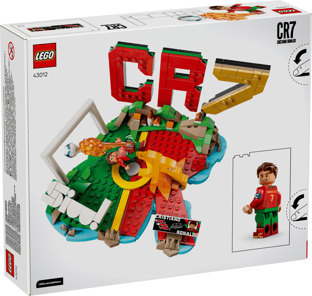 LEGO Editions 43012 Cristiano Ronaldo – Hviezdne momenty futbalu