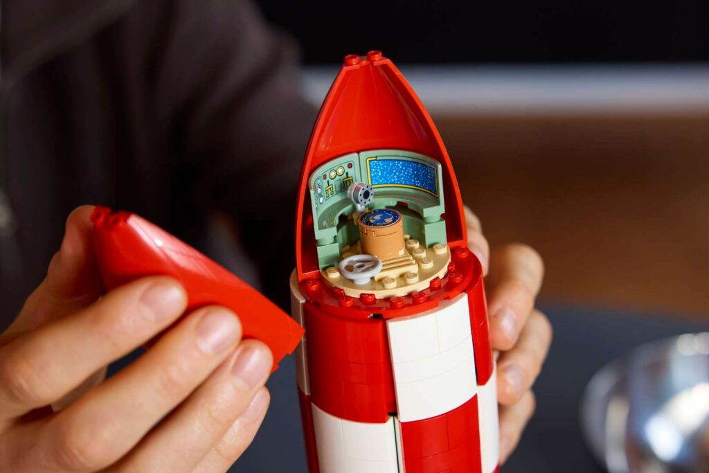 LEGO Ideas 21367 Tintin: Raketa na Mesiac