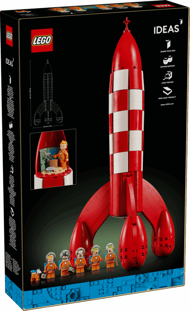 LEGO Ideas 21367 Tintin: Raketa na Mesiac