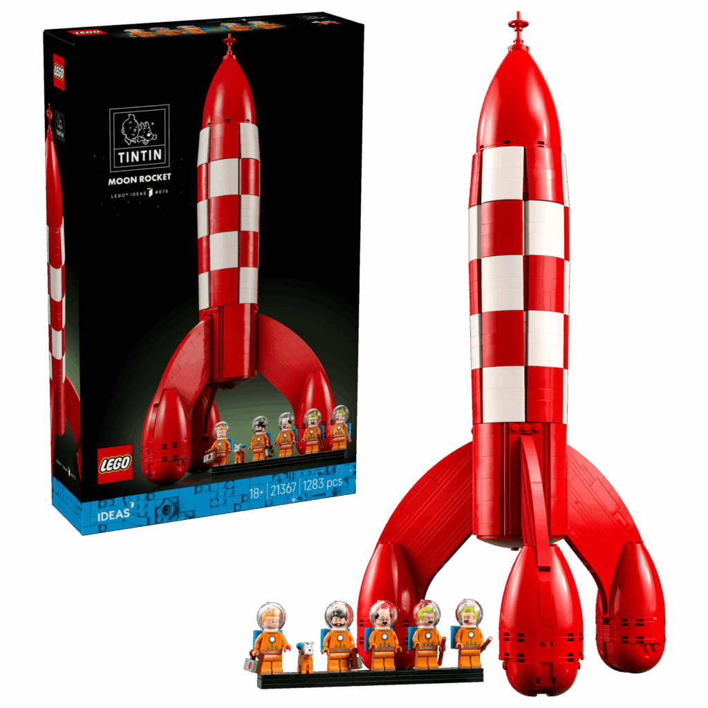 LEGO Ideas 21367 Tintin: Raketa na Mesiac